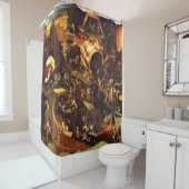 Hieronymus Bosch Christ in Limbo Duschvorhang (Beispiel)