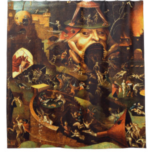 Hieronymus Bosch Christ in Limbo Duschvorhang