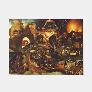 Hieronymus Bosch Christ in Limbo Fußmatte