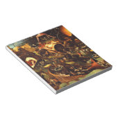 Hieronymus Bosch Christ in Limbo Notizblock (angewinkelt)