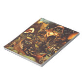 Hieronymus Bosch Christ in Limbo Notizblock (Rotiert)