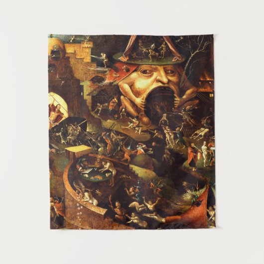 Hieronymus Bosch Christ in Limbo Wandteppich (Vorderseite)