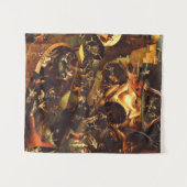 Hieronymus Bosch Christ in Limbo Wandteppich (Vorderseite (Horizontal))