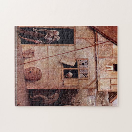 Hieronymus Bosch - das Vagabundsonderkommando Puzzle (Horizontal)