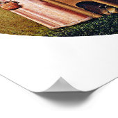 Hieronymus Bosch - Der Ausreißstein des Wahnsinns Poster (Ecke)