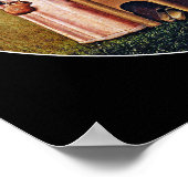 Hieronymus Bosch - Der Ausreißstein des Wahnsinns Poster (Ecke)