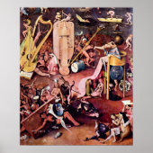Hieronymus Bosch-Der Garten der Hölle, Details Poster (Vorne)