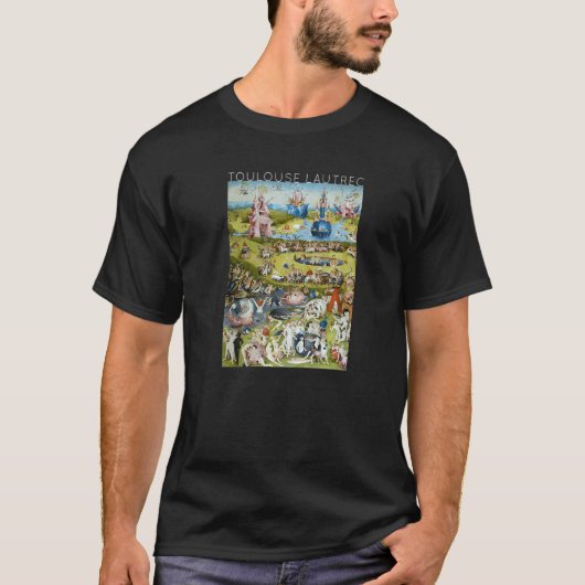 Hieronymus Bosch Der Garten irdischer Freuden T-Shirt (Vorderseite)