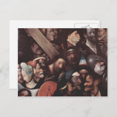 Hieronymus Bosch - Die Führung des Kreuzes Postkarte (Vorne/Hinten)