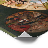 Hieronymus Bosch - Die sieben Toten singen und die Poster (Ecke)