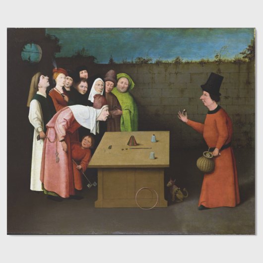 Hieronymus Bosch Geschenkpapier (Flach)