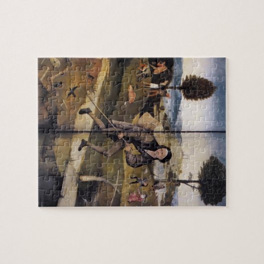 Hieronymus Bosch- Haywain (Detail) Puzzle (Horizontal)