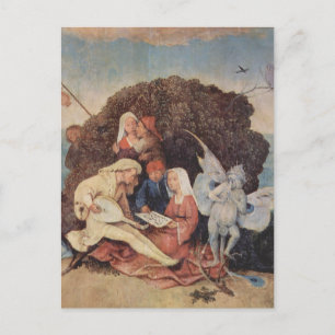 Hieronymus Bosch-Haywain (im Einzelnen) Postkarte