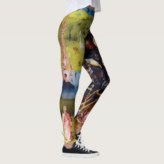 Hieronymus Bosch Heaven and Hell Leggings (Rechts)