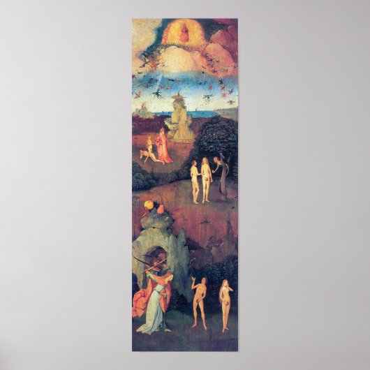 Hieronymus Bosch-Hell, Detail Poster (Vorne)