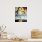 Hieronymus Bosch- Hell, Detail Poster (Küche)