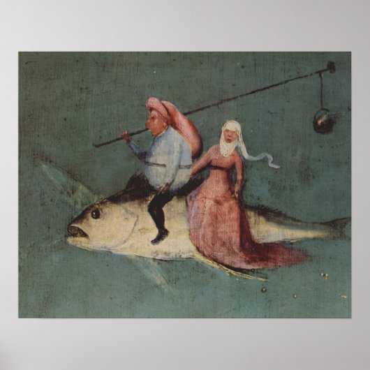 Hieronymus Bosch Malkunst Poster (Vorne)