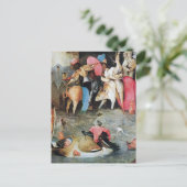 Hieronymus Bosch Malkunst Postkarte (Stehend Vorderseite)