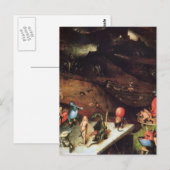 Hieronymus Bosch Malkunst Postkarte (Vorne/Hinten)