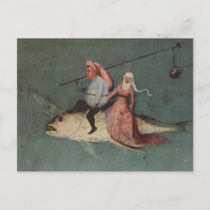 Hieronymus Bosch Malkunst Postkarte