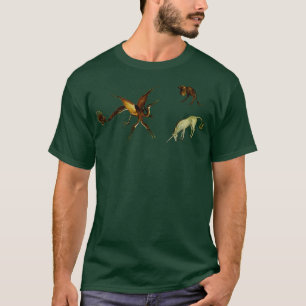 Hieronymus Bosch Paradiesische Tiere T-Shirt