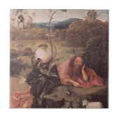 Hieronymus Bosch-St. Johannes der Täufer in der Fliese (Vorderseite)