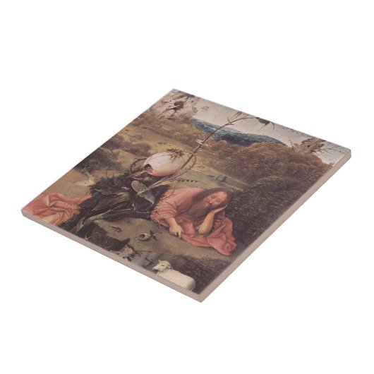 Hieronymus Bosch-St. Johannes der Täufer in der Fliese (Seite)