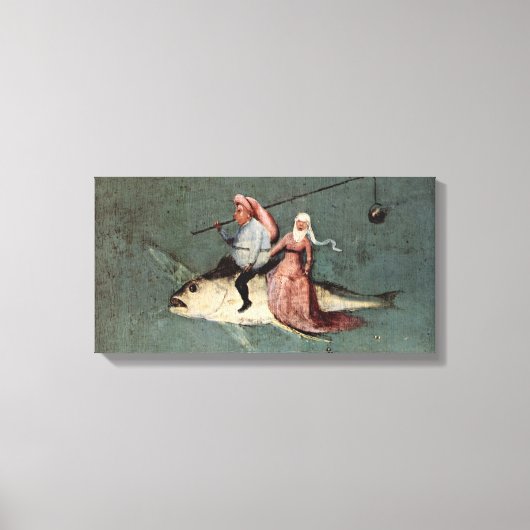 Hieronymus Bosch - Temptation von St. Anthony Leinwanddruck (Vorderseite)