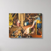 Hieronymus Bosch-The Garden of Hell Leinwanddruck (Vorderseite)