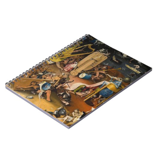 Hieronymus Bosch-The Garden of Hell Notizblock (Linke Seite)