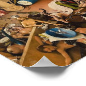 Hieronymus Bosch-The Garden of Hell Poster (Ecke)