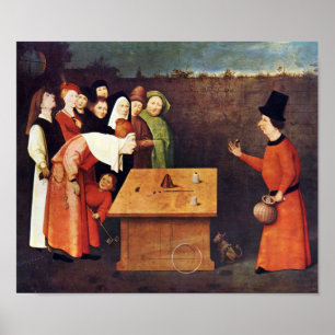 Hieronymus Bosch-The Magier Poster