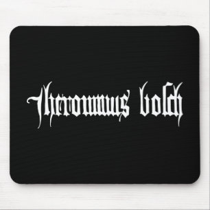 Hieronymus Bosch Unterschrift Autogramm Maler Mitt Mousepad