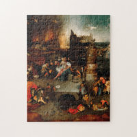 Hieronymus Bosch - Versuchung des Heiligen Anthony