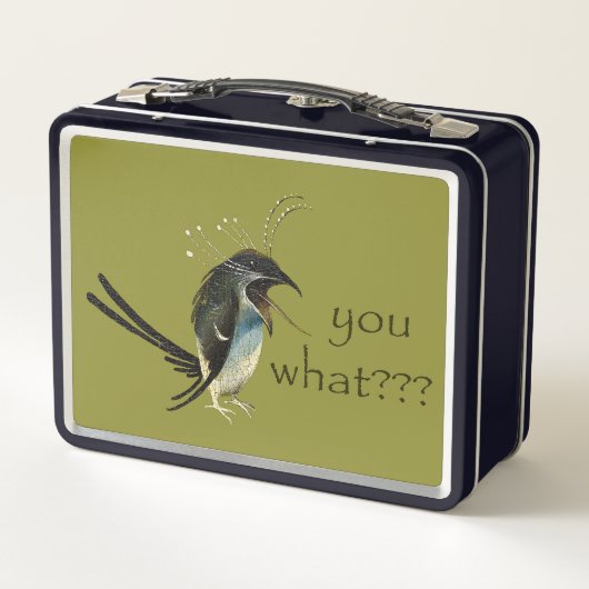 Hieronymus Bosch's Bird Metal Lunchbox (Rückseite)