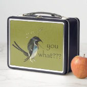 Hieronymus Boschs Vogel Metall Lunchbox (Beispiel)