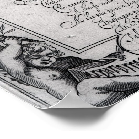 Hieronymus Frescobaldi, engraved by Christian Poster (Ecke)