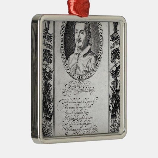 Hieronymus Frescobaldi, graviert durch Ornament Aus Metall (Rechts)