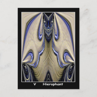 Hierophant Tarot Card Postkarte