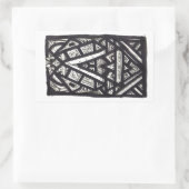 Hierophant, von Brian Benson, Aufkleber (Tasche)