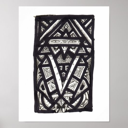 Hierophant, von Brian Benson, Poster (Vorne)