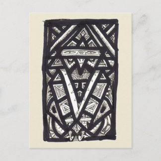Hierophant, von Brian Benson Postkarte