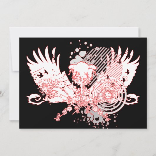 Hifi-Baum Einladung (Vorderseite)