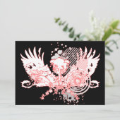 Hifi-Baum Einladung (Stehend Vorderseite)