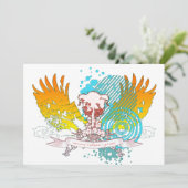 Hifi-Baum Einladung (Stehend Vorderseite)