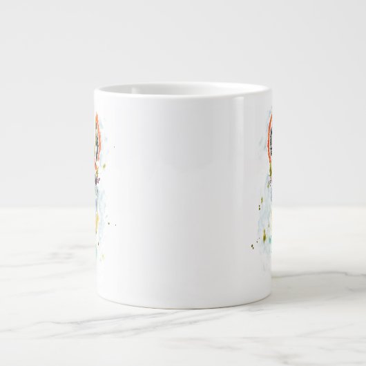 Hifi Llama - Portrait Jumbo-Tasse (Vorderseite)