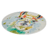 Hifi Llama - Portrait Schneidebrett (Ecke)