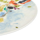 Hifi Llama - Portrait Schneidebrett (Ecke)