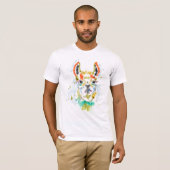 Hifi Llama - Portrait T-Shirt (Vorne ganz)