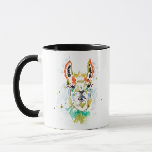 Hifi Llama - Portrait Tasse (Links)